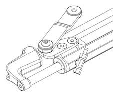 UC128-OBF/2 OUTBOARD FRONT MOUNT HYDRAULI CYLINDER